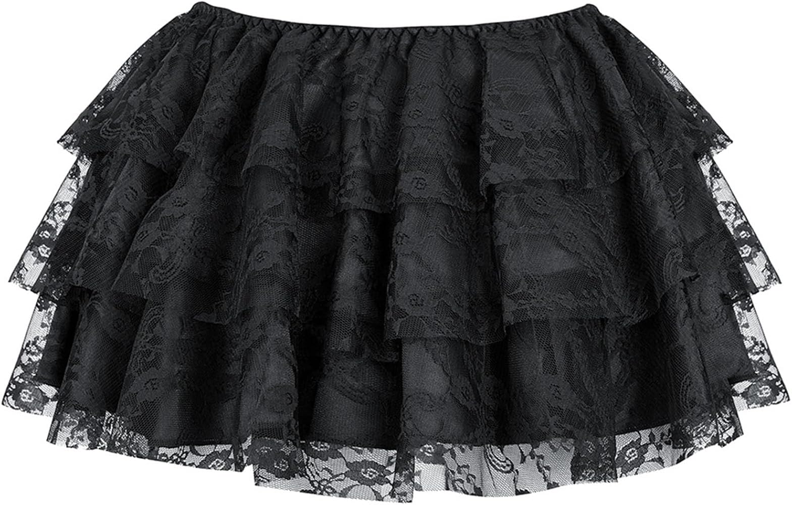 スカート Layered Cut-Off Vintage Fancy Mini-Skirt Layered Cut-Off Vintage Fancy Mini-Skirt